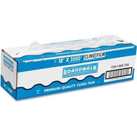 Boardwalk Boardwalk® PVC Food Wrap Film, 18" x 2000-ft. Roll BWK7204